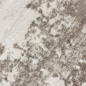 Preview: Moderner Vintage-Teppich für Wohnzimmer mit abstraktem Used-Look in Beige