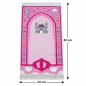 Preview: Kinder Gebetsset Rosa mit schwarzem Gebetskleid und Lernbuch