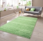 Preview: Designer Teppich Kurzflor Uni Design in Grün