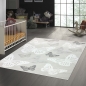 Preview: Teppich Babyzimmer Kinderzimmer Schmetterlingsmuster 3d Creme