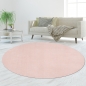 Preview: Hochflor-Teppich in Blush farbe