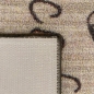 Preview: Teppich mit Schriftzug Coffee Cappuccino