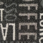 Preview: Teppich mit Schriftzug Coffee Macchiato