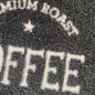 Preview: Teppich mit Schriftzug Coffee