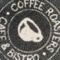 Preview: Teppich mit Schriftzug Coffee
