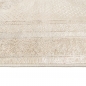 Preview: Klassisch gehaltener Orientteppich mit dezenten Verzierungen in Beige