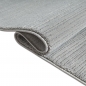 Preview: Teppich Silber Struktur Muster pflegeleicht