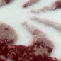 Preview: Designer Teppich Karo Design Bunt Rosa Creme Türkis