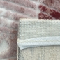 Preview: Designer Teppich Karo Design Bunt Rosa Creme Türkis