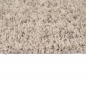 Preview: Weicher Shaggy Teppich in Naturbeige – pflegeleichter Hochflor für alle Wohnbereiche