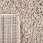 Preview: Weicher Shaggy Teppich in Naturbeige – pflegeleichter Hochflor für alle Wohnbereiche