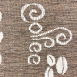 Preview: Küchenteppich Sisalteppich modern kurzflor coffee mocha espresso braun beige