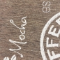 Preview: Küchenteppich Sisalteppich modern kurzflor coffee mocha espresso braun beige