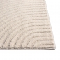 Preview: Teppich creme strukturiert pflegeleicht für Wohnräume