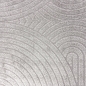 Preview: Moderner Teppich mit stilvollem Bogenmuster in Grau