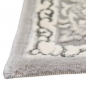 Preview: Designer Teppich Orient in Grau Silber Beige