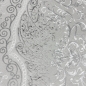 Preview: Designer Teppich Orient in Grau Silber Beige
