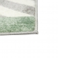 Preview: Teppich Skandinavisches Design in Grün Creme Grau