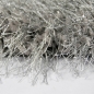 Preview: Shaggy Teppich Hochflor mit Glitzer in Grau