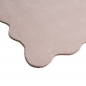 Preview: Teppich pflegeleicht moderne Wellenform in Blush Rosa