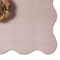 Preview: Teppich pflegeleicht moderne Wellenform in Blush Rosa