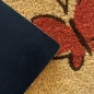 Preview: Robuster Fußabtreter mit Naturfasern • Welcome in bunt