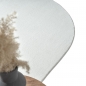 Preview: Teppich Shape in moderner Freiform rutschfest weich Creme