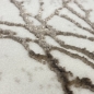 Preview: Designer Teppich Ästemuster in creme