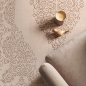 Preview: Teppich Beige Ornament Muster pflegeleicht