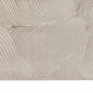 Preview: Teppich Creme modern pflegeleicht weich mit Wellenstruktur