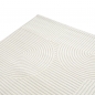 Preview: Teppich Creme Ornament Muster pflegeleicht