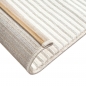 Preview: Teppich Creme Ornament Muster pflegeleicht
