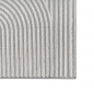 Preview: Teppich Grau Muster pflegeleicht modern