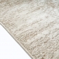 Preview: Teppich beige sanftes Wolken-Design weich pflegeleicht