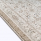 Preview: Teppich Beige Ornament pflegeleicht Wohnraum