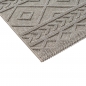 Preview: Pflegeleichter Teppich mit strukturierter Loop-Optik Beige
