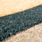 Preview: Teppich mit Wellen in schwarz braun