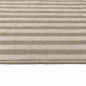 Preview: Pflegeleichter Teppich Braun grafisches Muster flaches Format