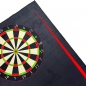 Preview: Dartteppich mit Abwurflinie und Schutz für Boden