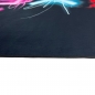 Preview: Gaming Teppich mit neonfarbigen Symbolen