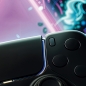Preview: Gaming-Teppich mit lebendigen neon-farbigen Symbolen und Controller