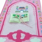 Preview: Kinder Gebetsset Rosa mit Gebetsteppich Gebetskleid und Lernbuch