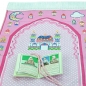 Preview: Kinder Gebetsset Rosa mit beigem Gebetskleid und Lernbuch