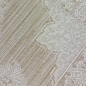 Preview: Teppich Beige Creme pflegeleicht für Wohnzimmer Balkon Terrasse