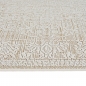 Preview: Teppich Beige Creme pflegeleicht für Wohnzimmer Balkon Terrasse