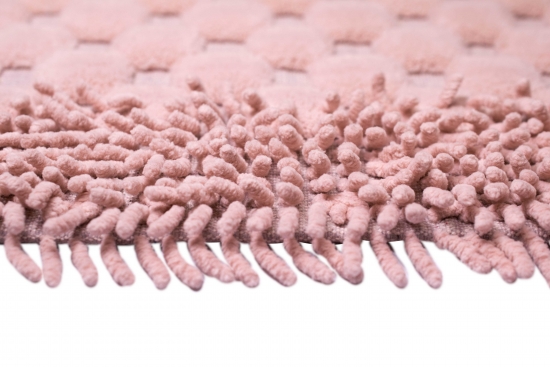 Preview: Badematten Set 2 Teilig Kreis-Muster Rosa Rutschfest & Waschbar Preview: Badematten Set 2 Teilig Kreis-Muster Rosa Rutschfest & Waschbar