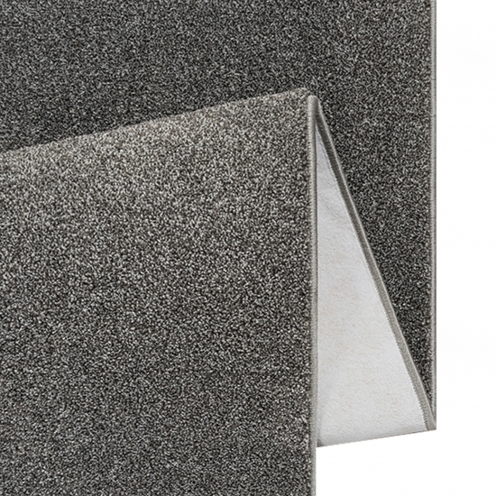 Preview: Stilvoller grauer Teppich – Passt perfekt in Flur, Schlafzimmer oder Eingangsbereich.