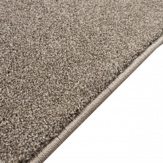 Preview: Eleganter beiger Teppich – ideal für Eingangsbereich, Diele, Garderobe und Schlafzimmer.