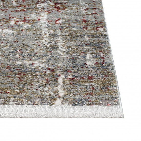 Preview: Teppich Klassisch Wohnzimmer in abstraktem Muster in Multifarben