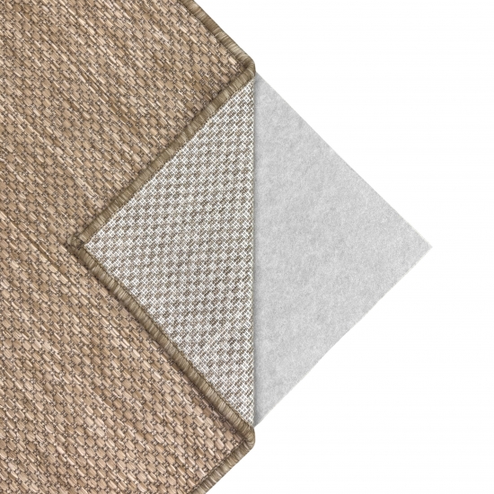 Preview: Antirutschmatte weiß zuschneidbar weichmacherfrei OEKO-TEX zertifiziert für Fußbodenheizung geeignet